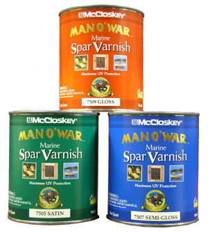 McCloskey MAN O' WAR Spar Varnish